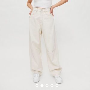 BDG Rih Extreme Baggy Jean - Ecru Denim